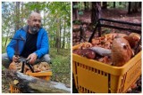 Niecodzienna akcja. Limanowski radny Piotr Musiał zbiera grzyby i… oddaje je osobom starszym. Chętnych nie brakuje! 