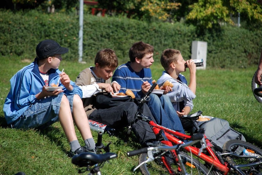 Zlot gwiaździsty - rajd rowerowy w powiecie międzychodzkim