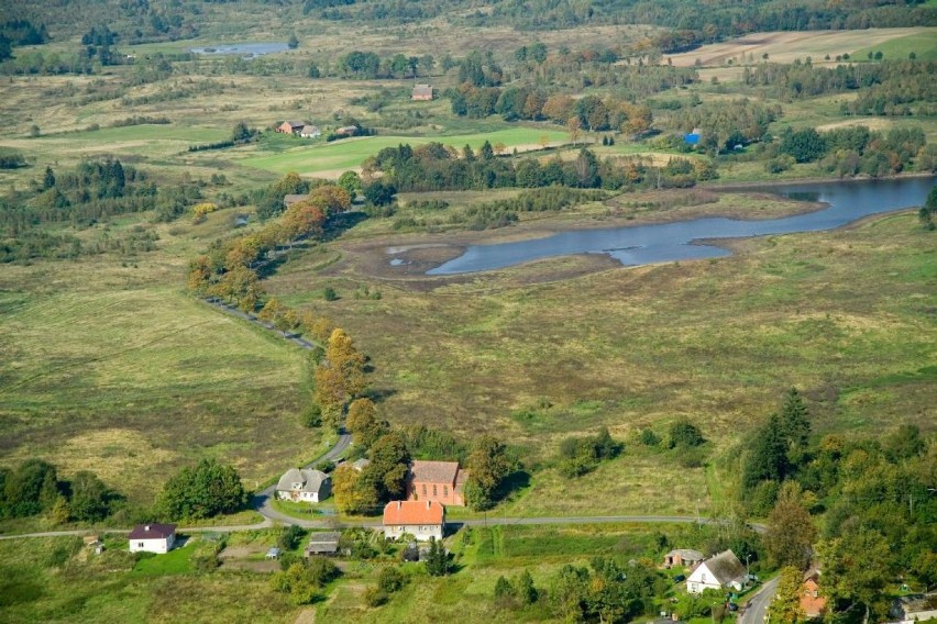 Przepiękna gmina Grzmiąca z lotu ptaka. Cudne widoki [zdjęcia]