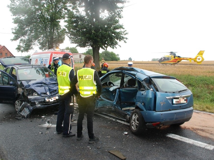 W środę rano na drodze krajowej 22 w Chrząstowie – między...