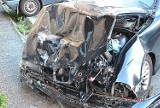 Wypadek w Gliwicach na skrzyżowaniu Kozielskiej i Okulickiego