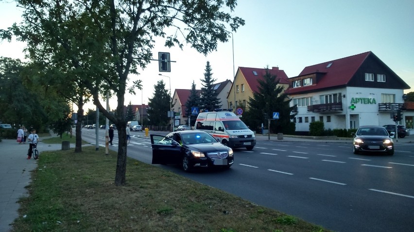 Wypadek wydarzył się na ulicy Szczecińskiej, u zbiegu z...