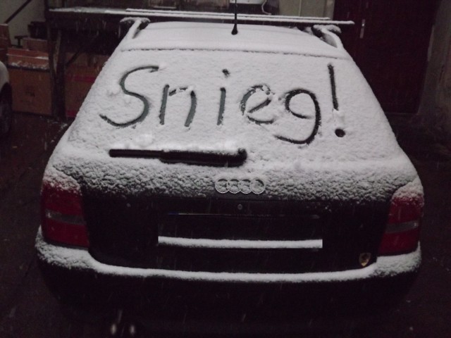 to nie jest reklama samochodu ale śniegu