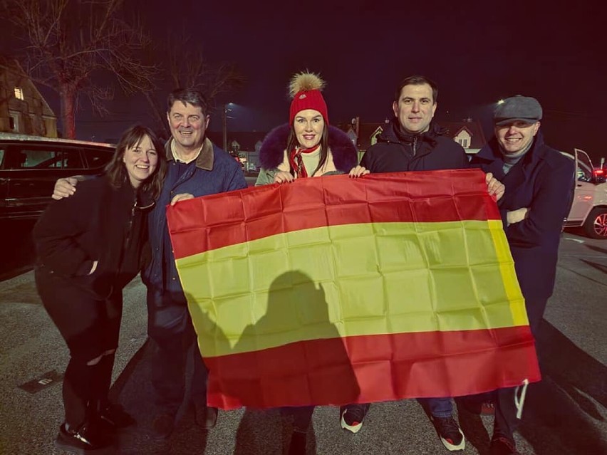 Hiszpanie w Jaworze pomagają uchodźcom ukraińskim