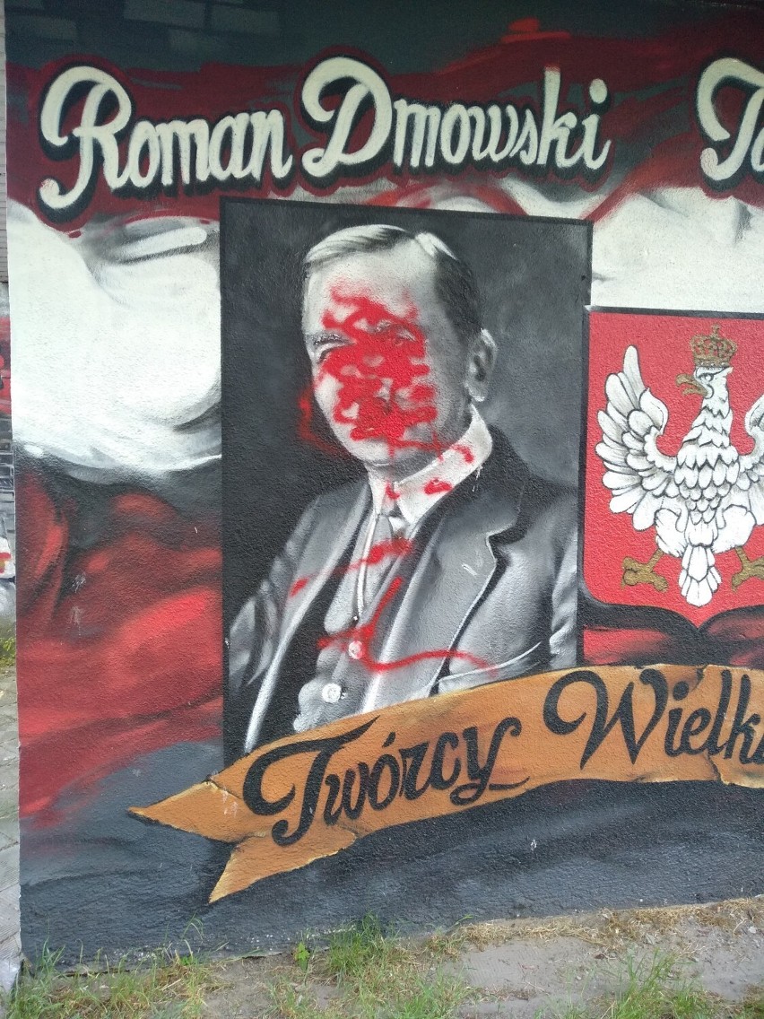 Wandale zniszczyli patriotyczny mural w Kaliszu. Jest...