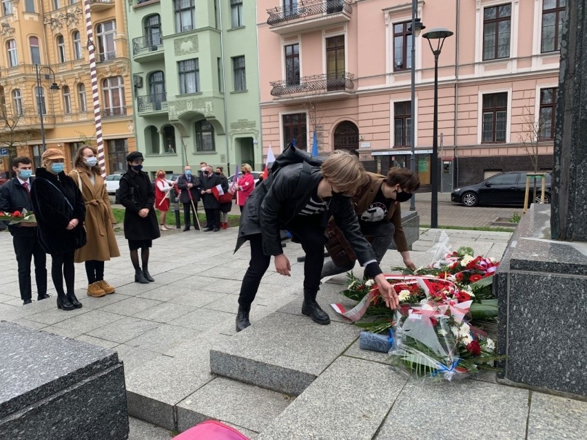 W upamiętnieniu 1 maja uczestniczyli bydgoski poseł Jan...