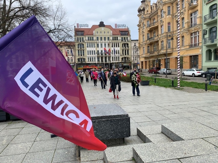 W upamiętnieniu 1 maja uczestniczyli bydgoski poseł Jan...