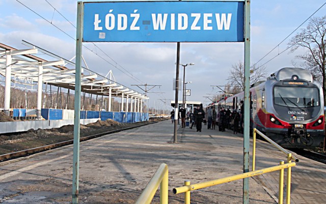 Tunel ma doprowadzić podróżnych z dworca na nowe perony, budowane na stacji Łódź Widzew
