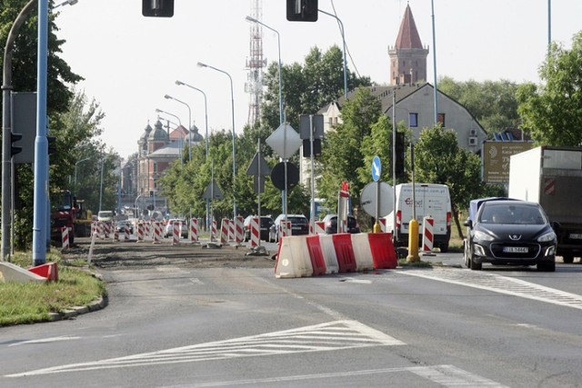 Utrudnienia w ruchu, trwa remont ulicy Leszczyńskiej.