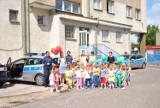 Dzień Dziecka: Komendę policji odwiedziły dziecki z Przedszkola im. Krasnala Hałabały [ZDJĘCIA]