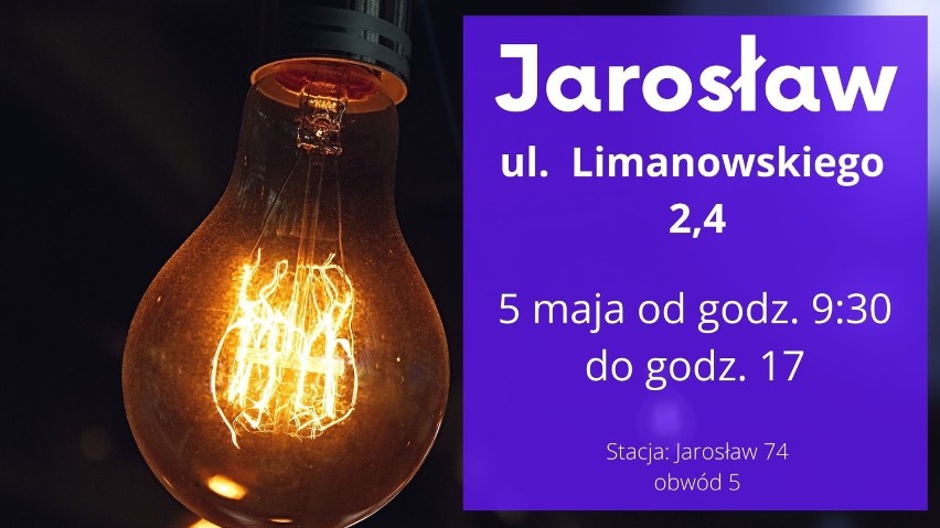Wyłączenia prądu w Jarosławiu i powiecie jarosławskim. Zobacz gdzie i kiedy nie będzie prądu na przełomie kwietnia i maja [DATY]