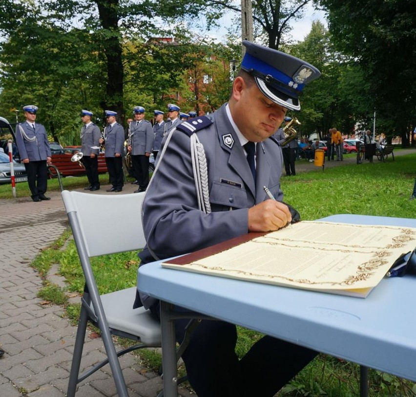 Komisariat Policji w Czechowicach. Wmurowano kamień węgielny [ZDJĘCIA]