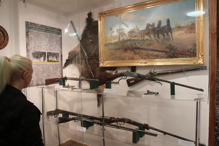 Wystawa łowiecka w Muzeum Tradycji Niepodległościowych