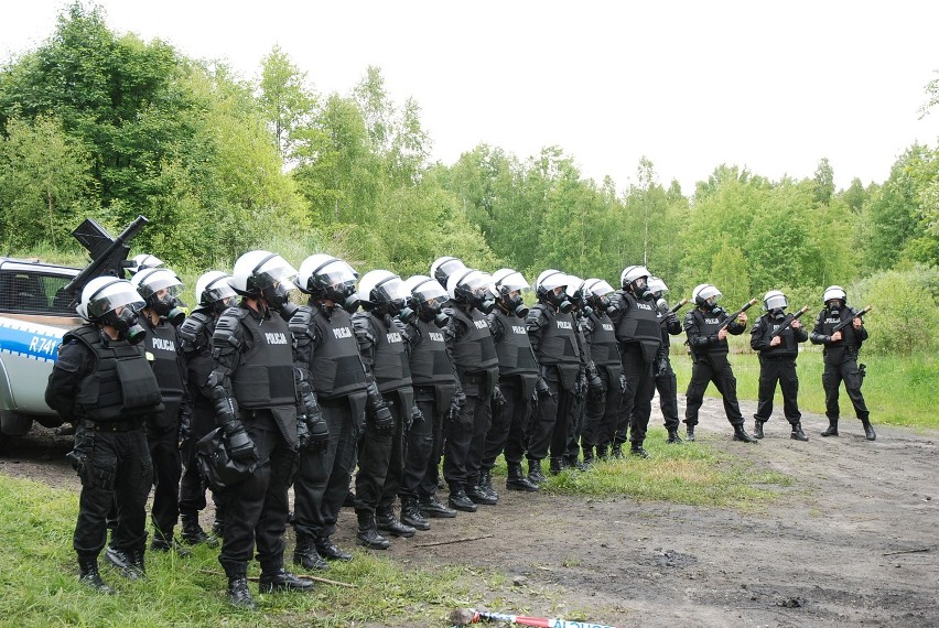 Śląska policja doskonaliła swoje umiejętności na poligonie