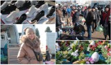 Tłumy na Pchlim Targu w niedzielę 25 lutego 2024 - ubrania, meble, ozdoby wielkanocne, rowery i starocie. Zdjęcia, ceny