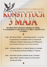Święto Konstytucji 3 Maja: Uroczystości w Świdniku, Piaskach i Mełgwi 