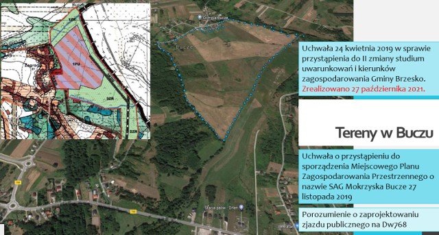 Tereny na pograniczu Mokrzysk i Bucza staną się strefą gospodarczą gminy Brzesko