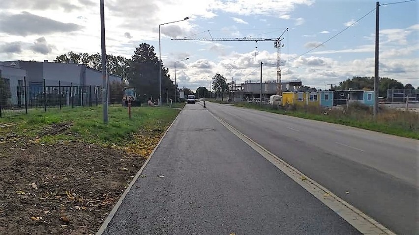 Nowa trasa rowerowa wzdłuż ul. Budowlanych w Opolu