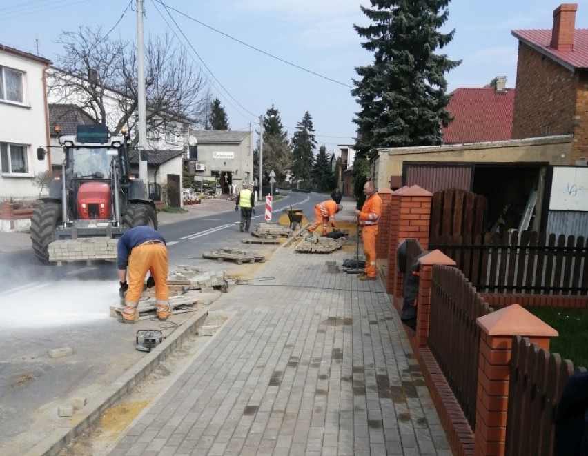 Inwestycje drogowe w gminie Włoszakowice