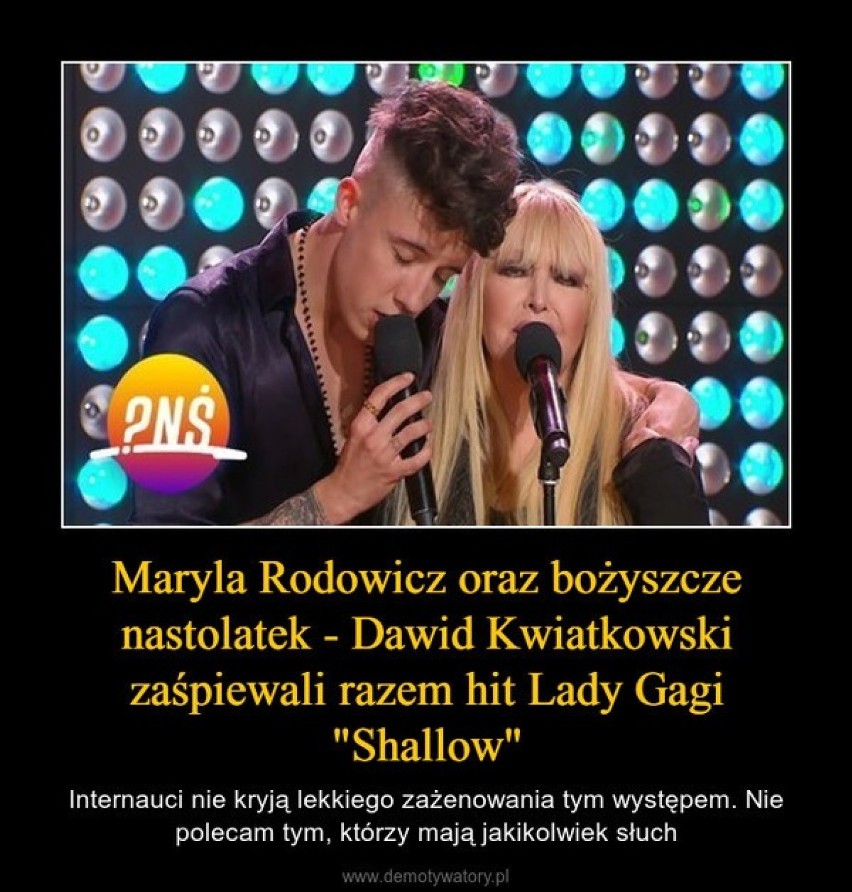 Maryla Rodowicz stała się bohaterką MEMÓW