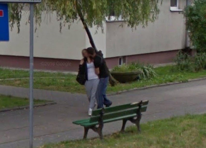 Opole w Google Street View. Na zdjęciu: Ulica Karpacka....