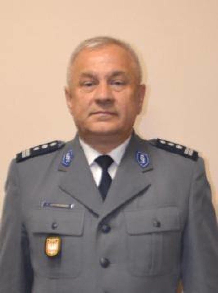 Komendant Powiatowy Policji w Oświęcimiu inspektor Robert...