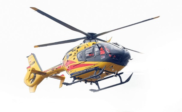 Dziecko przetransportowano helikopterem do jednego z łódzkich szpitali.