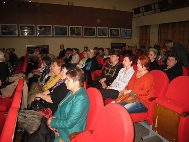 Spotkanie aktywnych kobiet z miasta i gminy Warta z wojewodą