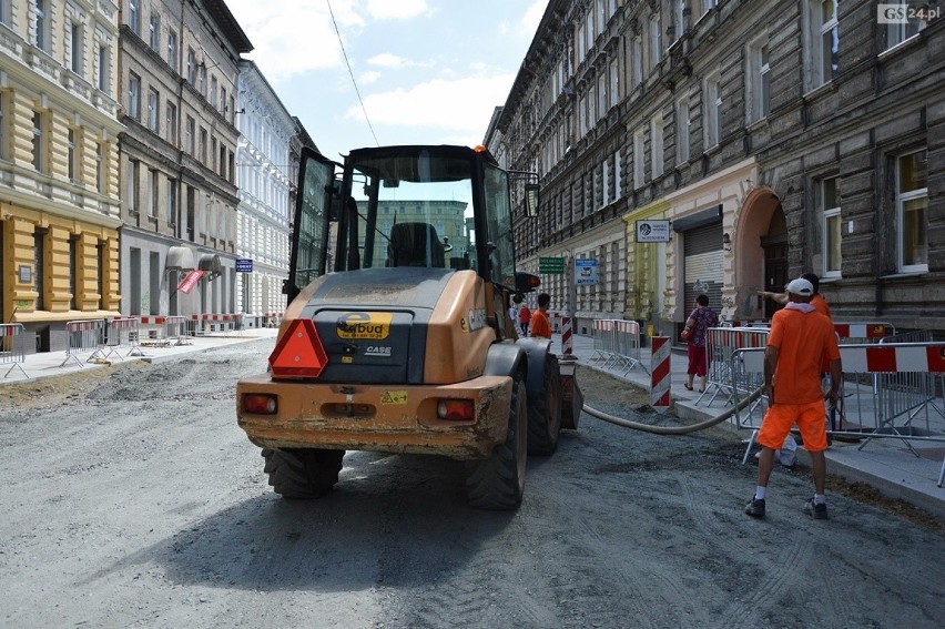 Małkowskiego w remoncie, przedsiębiorcy mówią o stratach 