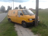 Kwidzyn: Kraksa pocztowego furgonu