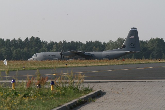 F-22 w Polsce. Wylądowały w bazie w Łasku