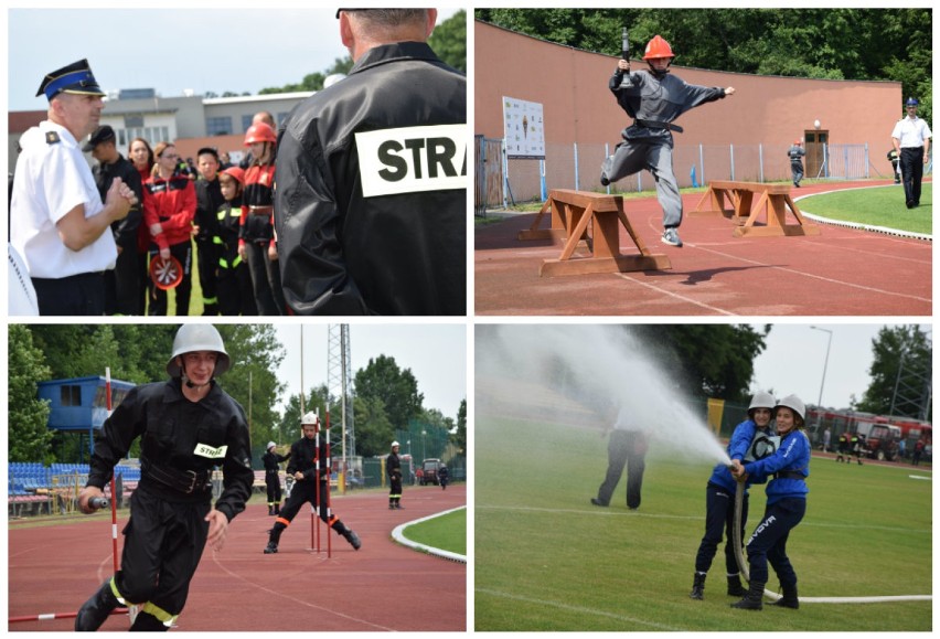 Gminne zawody strażackie na stadionie w Jarocinie - 10.06.2018