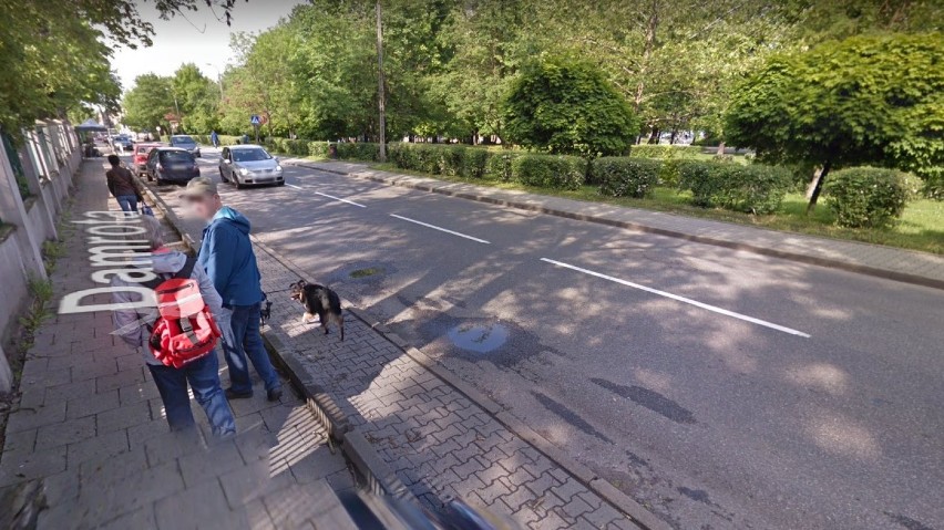 Katowiczanie na Google Street View