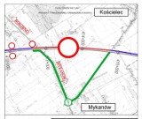 Utrudnienia na DK 1 pod Częstochową. Z powodu budowy autostrady trasa przez dwie noce z rzędu będzie zamknięta. Objazd przez Mykanów