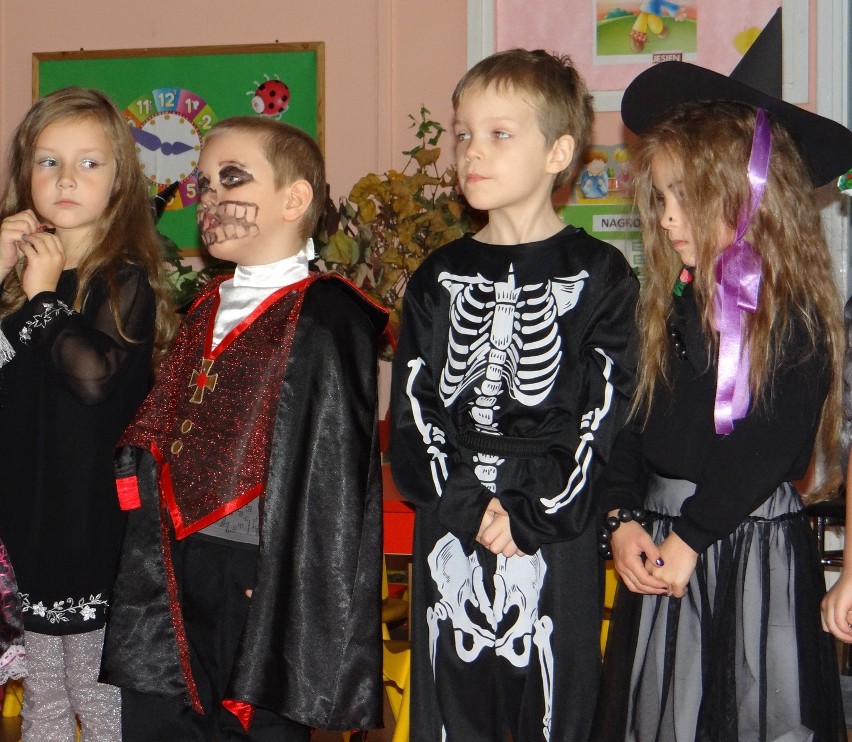 Halloween w Przedszkolu nr 4 w Łęczycy