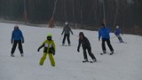 Góra Kamieńsk oblegana przez narciarzy