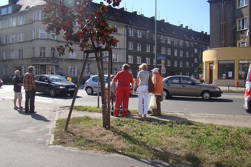 Wrocław: Rowerzysta potrącony na Wyszyńskiego