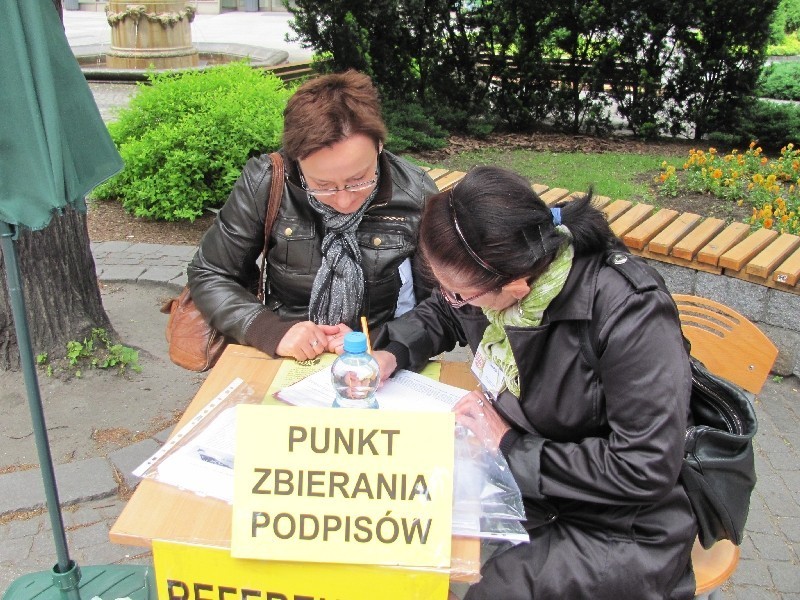 Referendum w Gliwicach: Zbieranie podpisów trwa [ZDJĘCIA]