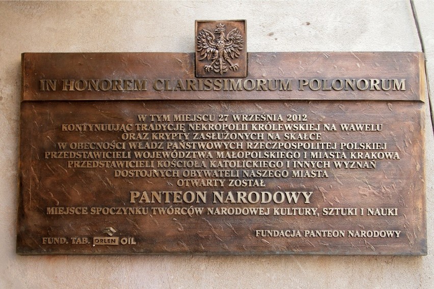 Panteon Narodowy w kościele śś. Piotra i Pawła.