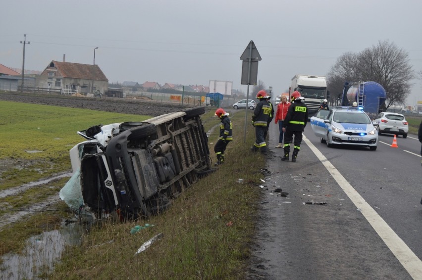 Wypadek na obwodnicy Kościana