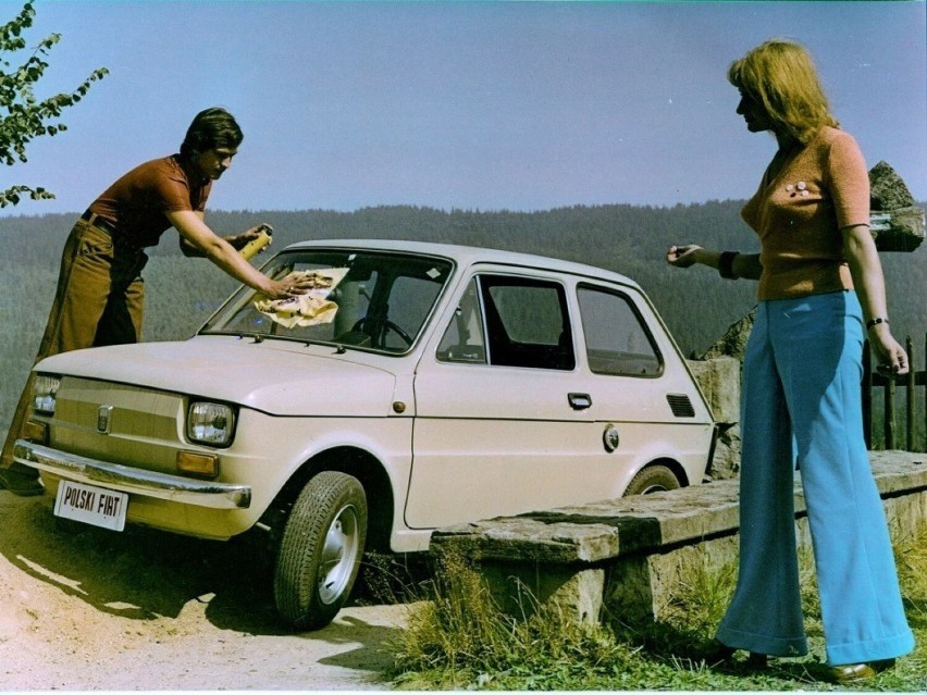 Fiat 126p narodził się pół wieku temu... ARCHIWALNE ZDJĘCIA. Dzisiaj w Bielsku-Białej kultowy „maluszek” świętuje swoje urodziny