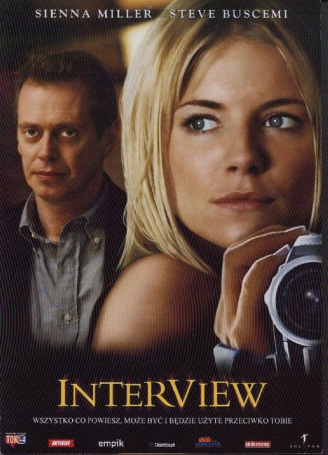 Plakat filmu &quot;Interview&quot;