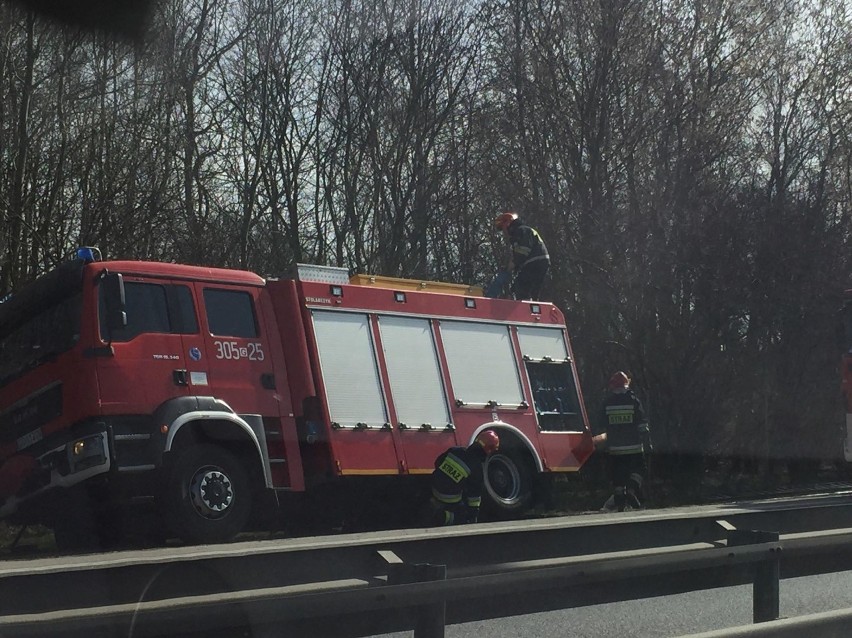 Wypadek na obwodnicy Trójmiasta [29.03.2019] w okolicach...