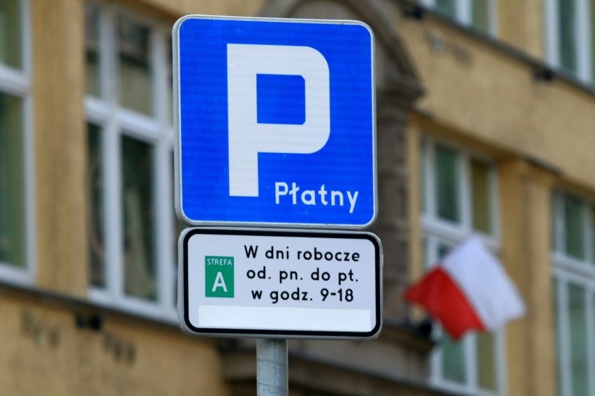 W śródmiejskiej strefie płatnego parkowania (w obszarze A)...
