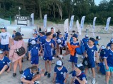 Młodzi piłkarze z Akademii Warty Śrem trenują w Kołobrzegu. Na obóz pojechało prawie 120 zawodników [zdjęcia]