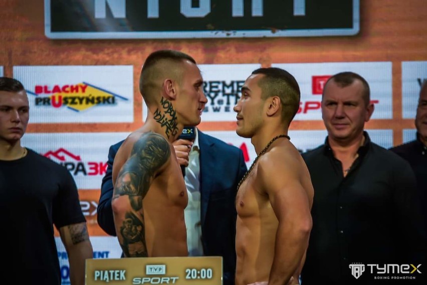 Tomasz Nowicki i Piotr Kuberski na 15. gali Tymex Boxing Night