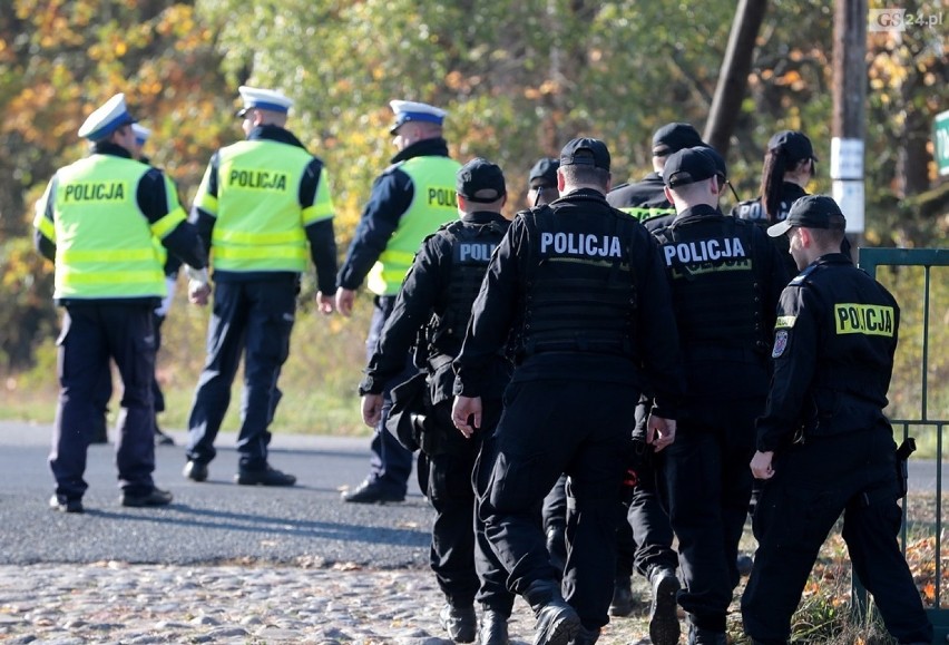 Policjanci z Niemiec i Polski ścigają porywacza. Specjalne ćwiczenia [ZDJĘCIA, WIDEO]
