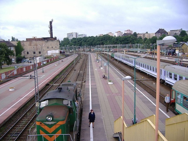 Stacja kolejowa w Szczecinie