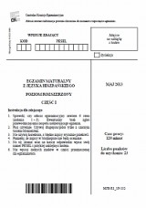 MATURA 2013 z języka hiszpańskiego poziom rozszerzony. HISZPAŃSKI rozszerzony arkusze CKE odpowiedzi