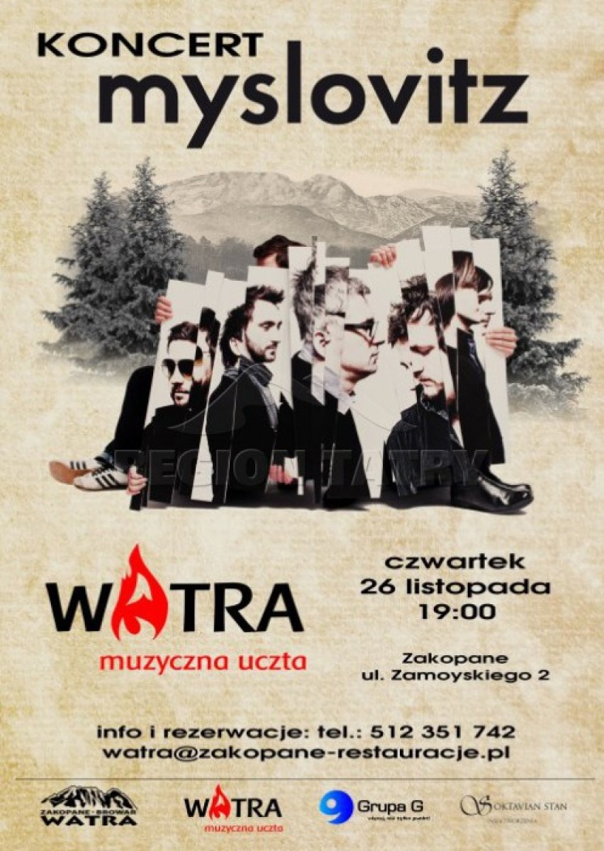 Restauracja Watra
Zakopane, Zamoyskiego 2

26 listopada...